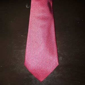 Turnball & Asser Red/navy Silk Tie